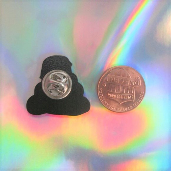 NEW anti Donald trump poop emoji metal enamel pin - Picture 5 of 5